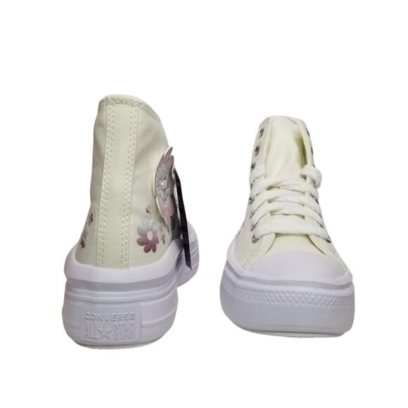 Converse Women CTAS Move Gradient Flowers Lift Hi Tops Size 9 A14270C NWT - Picture 5 of 6